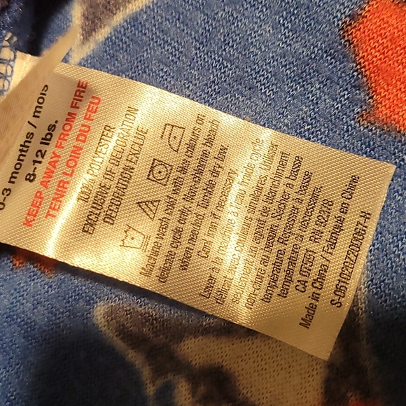 Snugabye 0-3 months Toronto blue Jay's sleeper - Picture 4 of 4